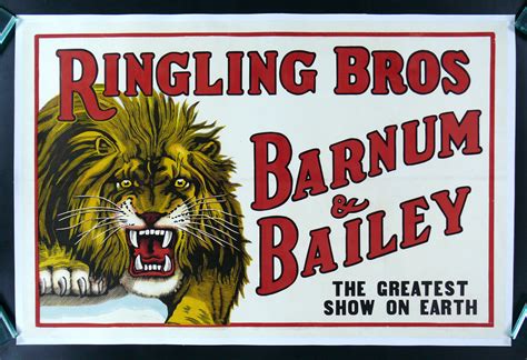 CIRCUS POSTERS * VINTAGE RINGLING BROS BARNUM AND BAILEY CIRCUS POSTERS @ CineMasterpieces