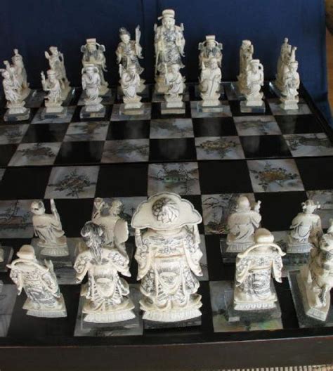 Price My Item: Value of Antique Chinese Ivory Chess Set