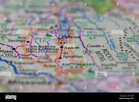 Map of ronan montana hi-res stock photography and images - Alamy