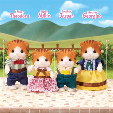 Calico Critters Calico Critters Maple Cat Family Set - Toy Joy