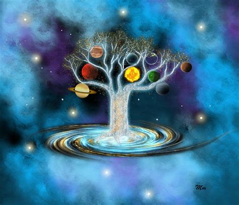 Galaxy tree by marinaawin on DeviantArt