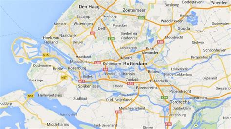 Hook of Holland map - Map of Hook of Holland (Western Europe - Europe)