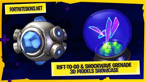 Rift-To-Go & Shockwave Grenade Consumable : FortNiteBR