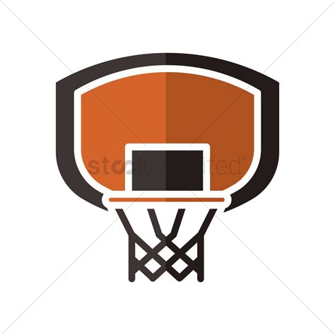 Basketball backboard and rim Vector Image - 1979143 | StockUnlimited