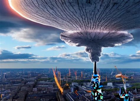 nuclear mushroom cloud over london, 8 k, sharp detail, | Stable Diffusion | OpenArt