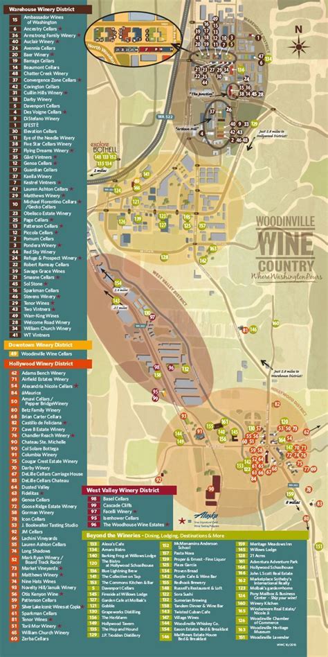 Download and print the Woodinville Wine Country map of wineries and visit tasting rooms in ...