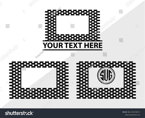 Brick Wall Svg Printable Vector Illustration Stock Vector (Royalty Free) 2219748171 | Shutterstock