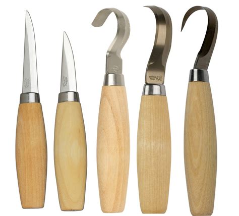 Mora Set of 5 Spoon Carving Knives - Mora Carving Tools | CWS Store