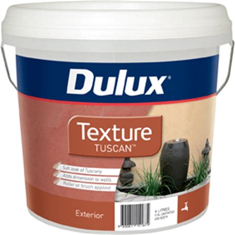 Dulux Texture 4L Tuscan Effects Exterior Paint | Bunnings Warehouse