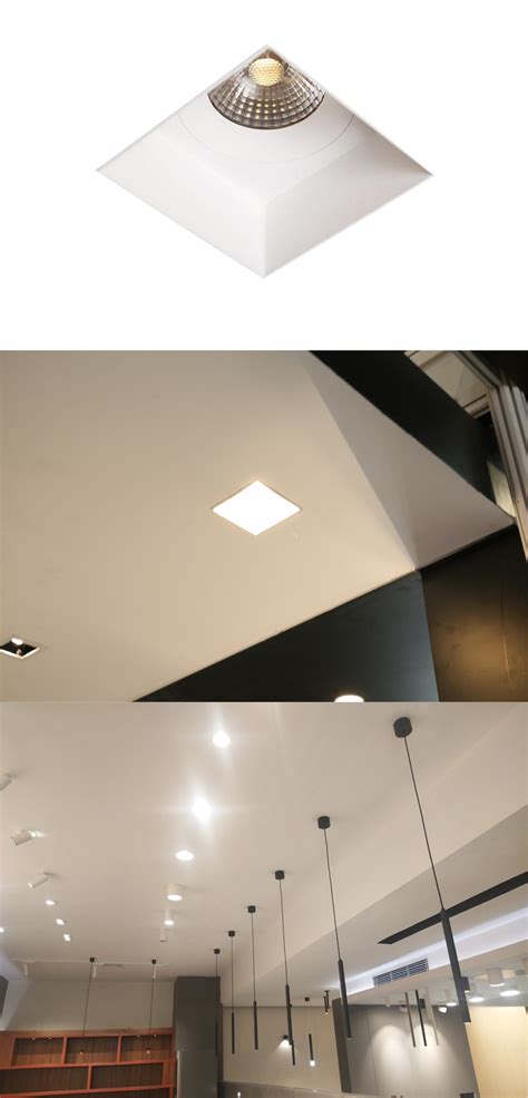 Square Led downlight | ALPHA LIGHTING | COMMERCIAL LIGHT INDOOR