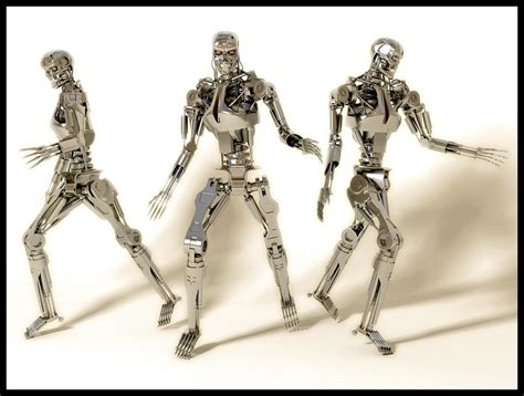 Terminator Endoskeleton 3D by WaskoGM on DeviantArt