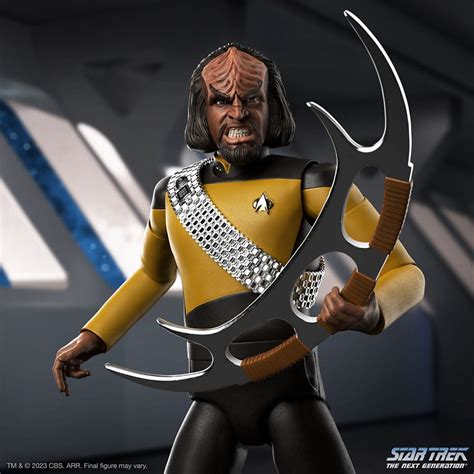 Worf Action Figure Ultimates, Star Trek: The Next Generation, 18 cm ...