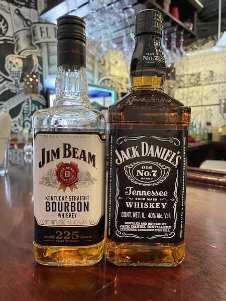 Jim Beam vs Jack Daniel's: Whiskey Comparison