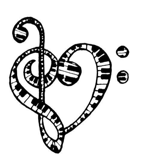 Treble Clef Bass Clef Tattoo - ClipArt Best Tattoos Musik, Music Tattoos, New Tattoos, Tattoos ...