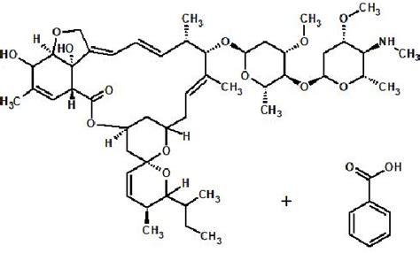 Chemical structure of emamectin benzoate. | Download Scientific Diagram