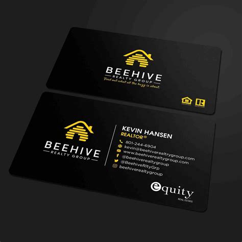 Modern Real Estate Business Cards