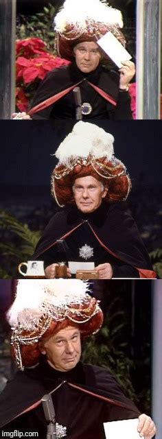 Johnny carson as carnac the magnificent Blank Template - Imgflip