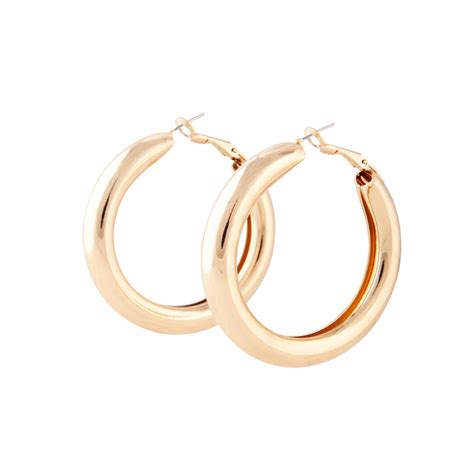 Gold Chunky Hoop Earring – Lovisa