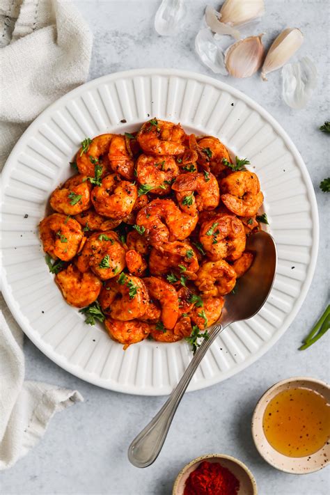 Garlic Shrimp With Smoked Paprika & Honey | Walder Wellness, Dietitian