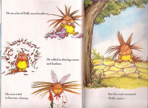 The Illustrated Book Image Collective: A Porcupine Named Fluffy, Characters