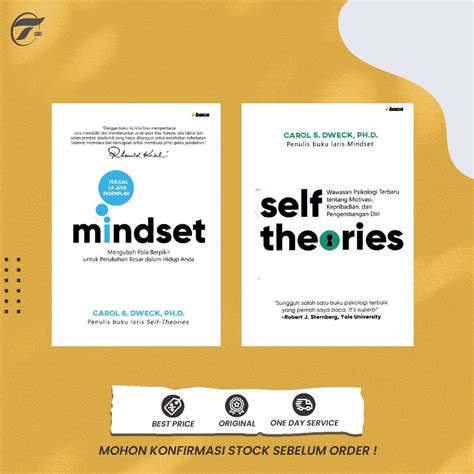 Jual MINDSET & SELF THEORIES KARYA CAROL S DWECK | Shopee Indonesia