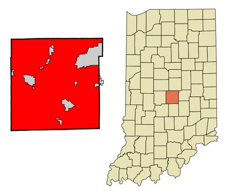 Image: Marion County Indiana Incorporated and Unincorporated areas ...