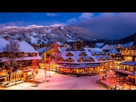 Whistler Village Winter Wonderland - YouTube