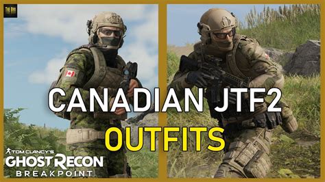 Canadian JTF2 Outfit Guide / Showcase | Ghost Recon Breakpoint - YouTube