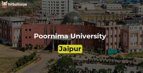 Poornima University Jaipur - Admissions, Courses, and Eligibility Criteria