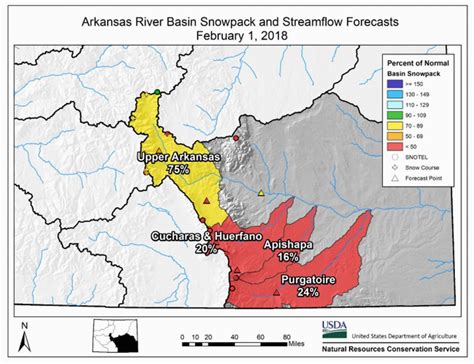 Snotel Colorado Snowpack Map | secretmuseum