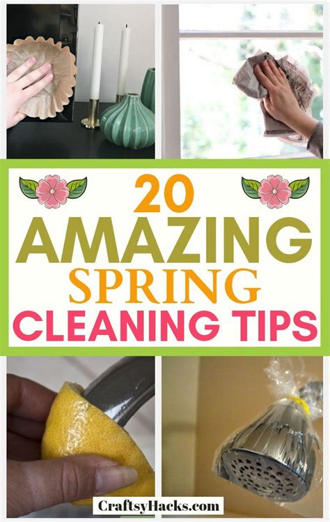 In need of some spring cleaning ideas? Try these cleaning hacks at home that are super easy ...