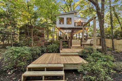 This Stunning Tree House Is Perfect For The Ultimate Romantic Getaway In Atlanta - Secret Atlanta