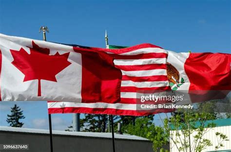 Canada Mexico Usa Flags Photos and Premium High Res Pictures - Getty Images