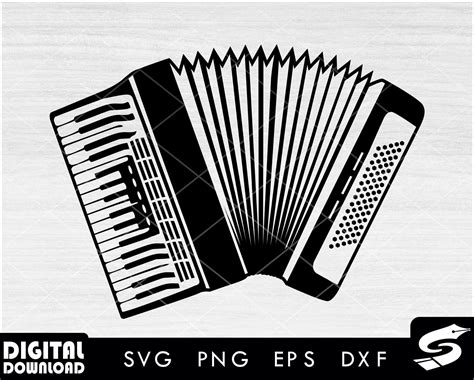 Accordion SVG, Accordion Png, Accordion Clipart, Accordion Silhouette ...