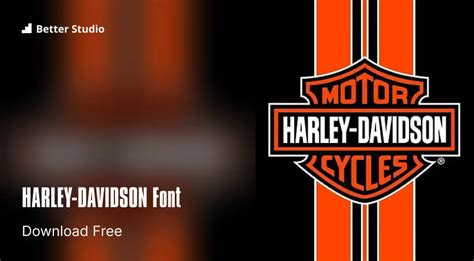 Harley-Davidson Font: Download Free Font & Logo