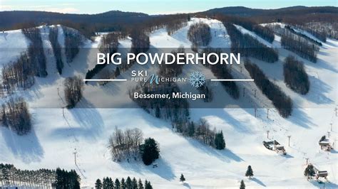 Big Powderhorn | Ski Pure Michigan - YouTube