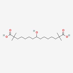 Bempedoic Acid | C19H36O5 | CID 10472693 - PubChem