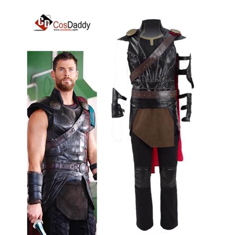 Cosdaddy Thor 3: Ragnarok 2017 Costume Thor Odinson Battle Suit Cosplay ...