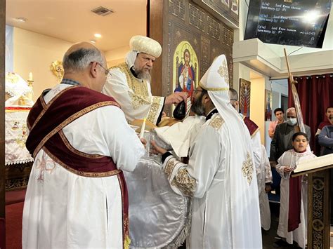 His Eminence Metropolitan Serapion Celebrates the Divine Liturgy at St. Anthony Coptic Orthodox ...