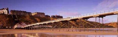 Saltburn by the Sea's Victorian pier, the only remaining pleasure pier ...