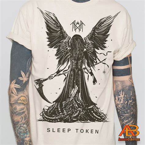 Sleep Token Reaper Angel Shirtsleep Token Reaper Angel - Etsy