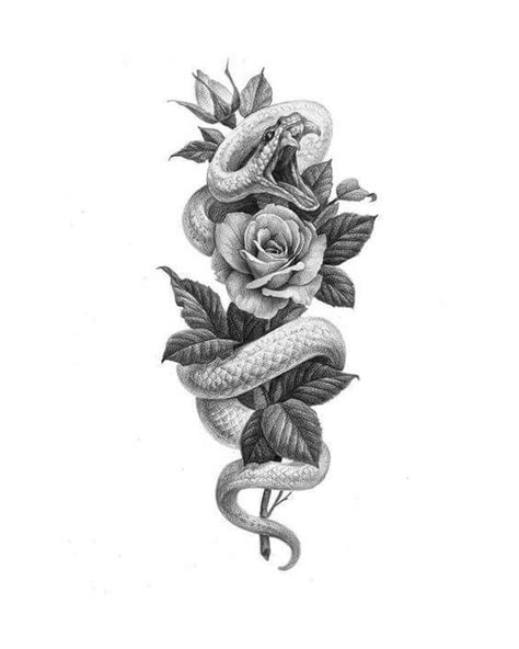 36 best snake and flower tattoo designs meanings – Artofit