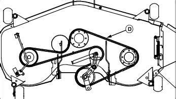 John Deere Gt235 48 Mower Deck Belt Diagram - Belt Poster