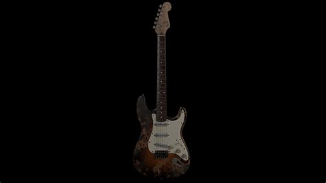 ArtStation - old guitar