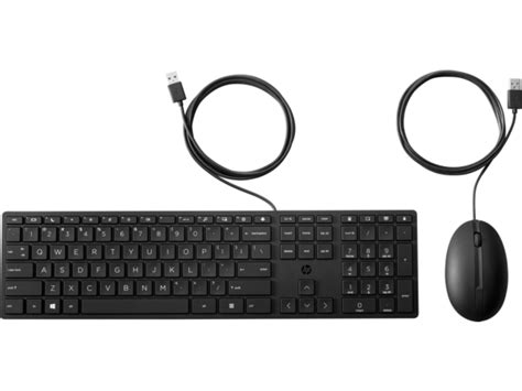 HP Wired Desktop 320MK Mouse and Keyboard