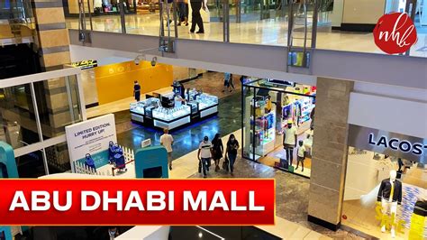 Abu Dhabi Mall - Full Tour I Inside Abu Dhabi Mall | Malls in UAE | 4K - YouTube