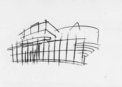 Postmodern Architecture Sketch