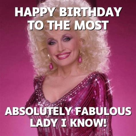 Dolly Parton Happy Birthday Meme