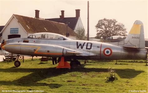 Lockheed T-33A Shooting Star, 55-4433 / 580-9877, Norfolk & Suffolk ...