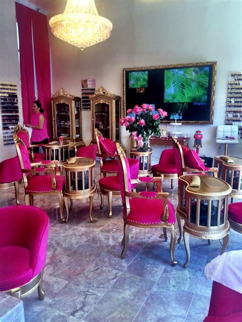 Have to go here at least once!! Pink Nail Salon HEAVEN! | Nail salon ...